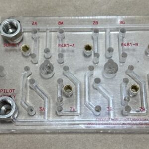 Clippard CM-019 No Tie Down Circuit Manifold CM019 For R481 4-Way Valve WARRANTY - Image 6