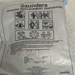 *NEW SURPLUS* [1] Saunders DA065B1 Replacement Diaphragm A-065300-2.5”+ Warranty - Image 3