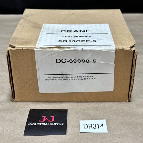 NEW OPEN BOX - Crane 3β 3G15CPF-9 Duo-Chek II Wafer Check Valve 316SS CWP-275PSI Main Image