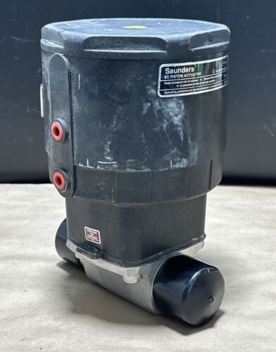 NEW - Saunders 33750 EC Piston Actuator W/ Saunders 4-62015-2-1 1.50β Valve πΊπΈ Main Image