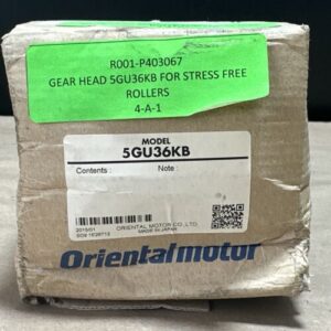 NEW IN FACTORY PACKAGING- Oriental Motor 5GU36KB Gear Head FAST SHIP & WARRANTY - Image 2