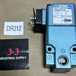 NEW- Mac Valves 225B-611JA Solenoid Valve 225B611JA 24V-DC / 8.5 Watts +WARRANTY - Image 1