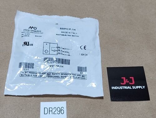 *FACTORY SEALED* MD Micro Detectors SSP/CP-1H Photoelectric Switch + Warranty! Main Image