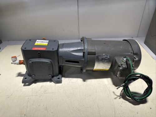 Boston Gear RF-718-60-B5-J Single Output Speed Reducer W/Baldor 1/2HP 230/460V Main Image