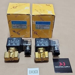 *NEW* [2] CS-Fluidpower DIT220BNG1A3N Solenoid Valve 230V 1/4"Npt + Warranty! - Image 1