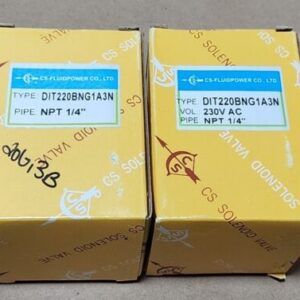 *NEW* [2] CS-Fluidpower DIT220BNG1A3N Solenoid Valve 230V 1/4"Npt + Warranty! - Image 9