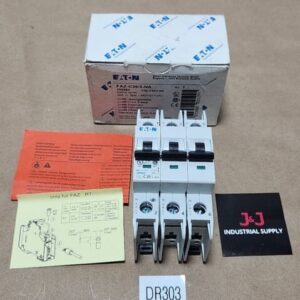 *NEW* Eaton FAZ-C30/3-NA Citcuit Breaker 30A C 3Pol 480Y/277VAC 102253 +Warranty - Image 1