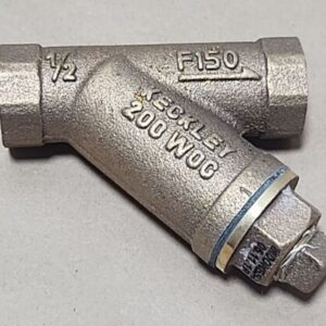 *NEW* [4] Keckley C84400 Bronze Threaded Y Strainer 1/2" F150 200 WOG + Warranty - Image 3