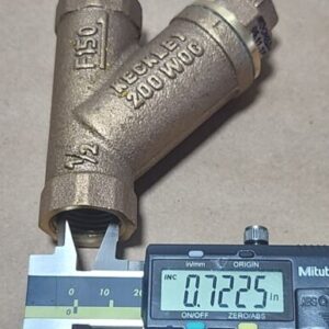 *NEW* [4] Keckley C84400 Bronze Threaded Y Strainer 1/2" F150 200 WOG + Warranty - Image 7