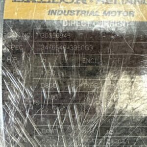 BRAND NEW- Baldor Industrial Motor 30059945 1/2Hp 1750RPM 180V 2.5A || WARRANTY! - Image 2