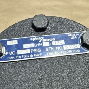 NEW - Spirax Sarco 64150 Bucket Trap 1/2” B1H-125 250PSIG/450°F Press/Temp Max. - Image 4