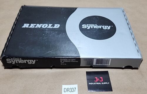 *BRAND NEW* Renold GY60A1X10FT 60 Synergy Riveted Chain 10Ft 60SYNRB + Warranty! Main Image