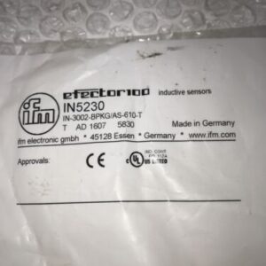 ** NEW FACTORY BAG IFM IN5230 INDUCTIVE SENSORS FAST SHIPPING &WARRANTY# - Image 2