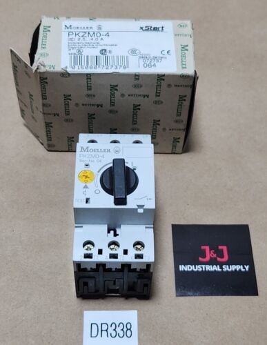 *NEW* Moeller PKZM0-4 Motor Protective Circuit Breaker 2.5-4A 3-Pole + Warranty! Main Image