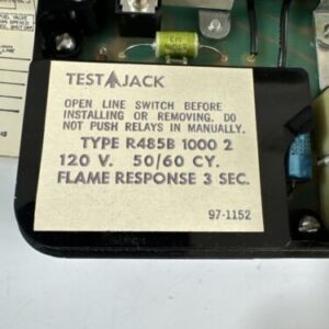 New No Box Honeywell Flame Relay R485B 1000 2 3 Sec 120V Warranty Fast Shipping - Image 3