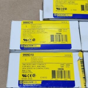 *BRAND NEW* [5] Square D 9999D10 Auxiliary Contact 1NO Class 9999 + Warranty! - Image 2