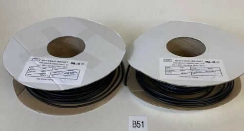 Q2-Z-1/16-01, Q2-F-3/64-01 Heat Shrink Tubing, Flexible (Feet?) Black Main Image