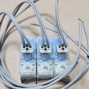 *NEW SURPLUS* [3] SMC V211-3LZ 110Vac 50/60Hz Coil w/ 2 Lead Wires + Warranty! - Image 6