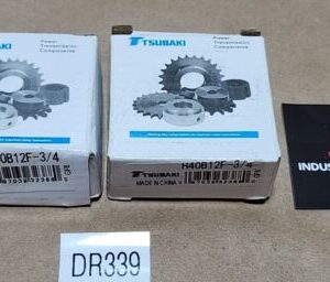 *BRAND NEW* [2] Tsubaki H40B12F-3/4 Sprocket 3/4" Bore 12-Tooth + Warranty! - Image 1
