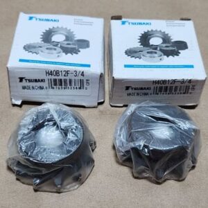 *BRAND NEW* [2] Tsubaki H40B12F-3/4 Sprocket 3/4" Bore 12-Tooth + Warranty! - Image 2