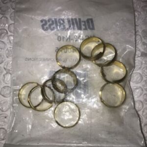** NEW 10 SEALED NEW DEVILBISS HC-23-K 10 RING KIT FOR CONNECTIONS# - Image 3