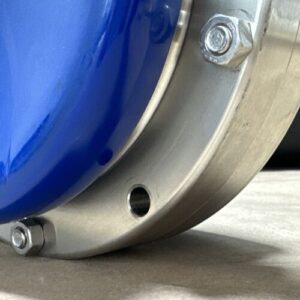NEW WITHOUT BOX- Definox 6β Butterfly Valve *MISSING 2 BOLTS* 316L || WARRANTY! - Image 3