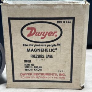 NEW- Dwyer Magnehelic 190943-00 Flex-Kleen Pressure Gauge 0-15β H2O (0-38cm)πΊπΈ - Image 2