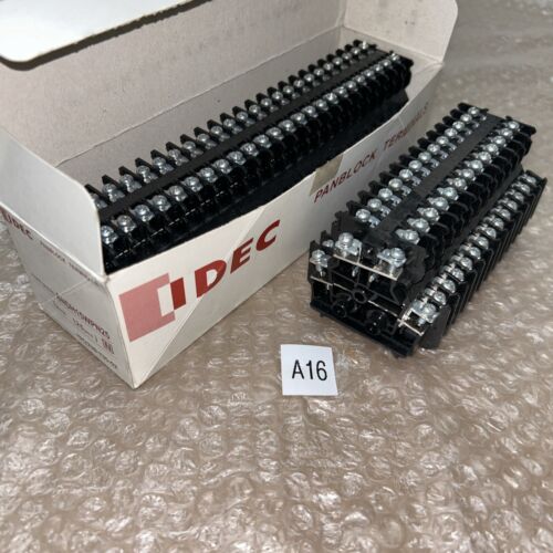 (39) IDEC BNDH15WPN25 Panblock Terminal 600V 10A 22-14 AWG +Warranty Main Image