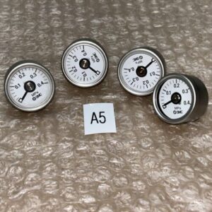 (4) SMC G33-4-01 Pressure Gauge for General Purpose NNB +Warranty - Image 1