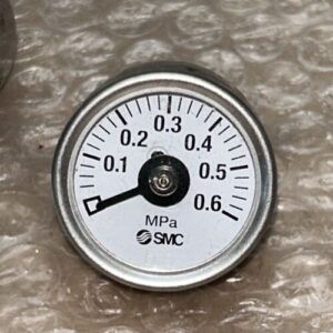 (4) SMC P/N ?? 0.1-0.6 Pressure Gauges for General Purpose NNB +Warranty - Image 2