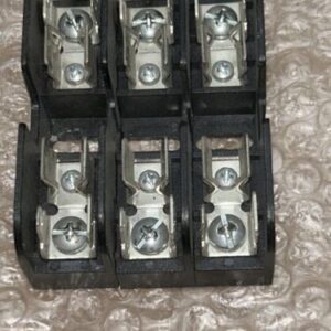 (4) SHAWMUT 30313 FUSE BLOCK 30A 600V 3P NNB - Image 3