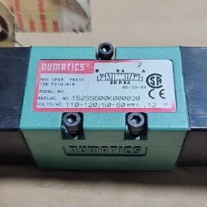*PREOWNED* ASCO 152SS600K000030 Solenoid Valve 110-120V 50/60Hz .12A + Warranty! - Image 2