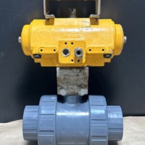 PREOWNED- EMERSON Hytork Actuator EIA-XL0071-S80-A00 W/ Hayward 2β True Union BV - Image 4