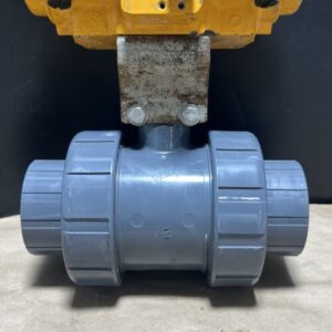 PREOWNED- EMERSON Hytork Actuator EIA-XL0071-S80-A00 W/ Hayward 2β True Union BV - Image 6