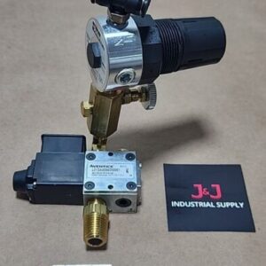 Aventics L01SA4594000061 Solenoid Valve & Parker R374-01B Regulator + Warranty! - Image 1