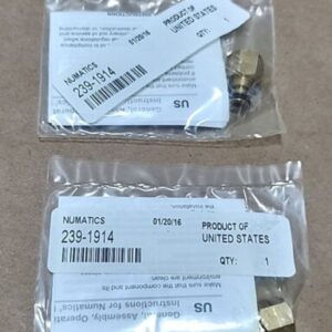 *NEW FACTORY SEALED* [2] Numatics 239-1914 Valve Component 🇺🇸 Made + Warranty! - Image 2