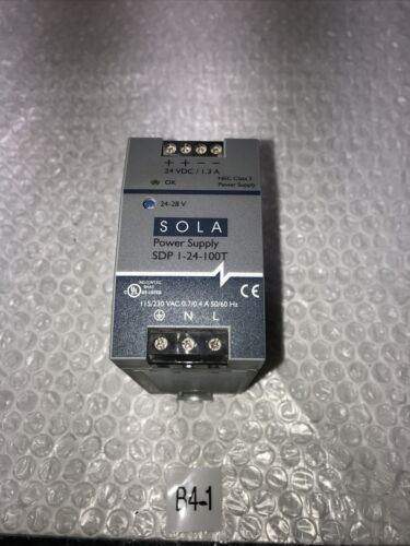 ** Preowned Sola SDP 1-24-100T Hevi -Duty Power Supply+ Warranty# Main Image