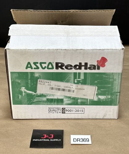 NEW IN BOX- ASCO Red-Hat 8316G024 Solenoid Valve 1/2β 10-250 PSI || WARRANTY! Main Image