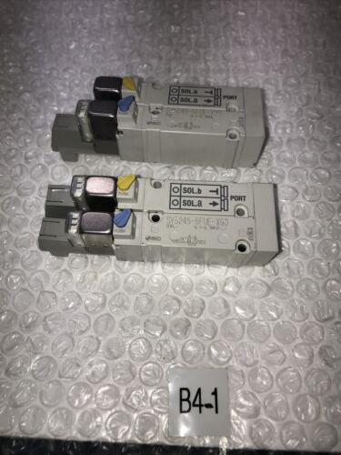 **NEW SURPLUS SMC SY5245-5FUE-X90 Plug-In Solenoid Valves 0.7MPa (Lot Of 2)# Main Image