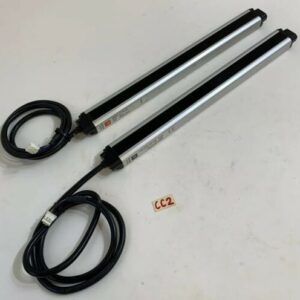 Keyence PJ-S12 Multi-Beam Light Curtain Set Set T & R 12-24VDC Cleaned~Warranty - Image 1