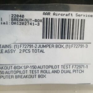 *PREOWNED* DEDIENNE AEROSPACE BREAKOUT JUMPER BOX + CABLE ASSY & WARRANTY! - Image 6