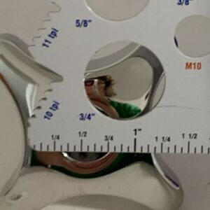 NEW!!! HEAVY DUTY!! NICE!! (Lot Of 2) 303 SS Knob 1/2-13 Through Thread - Image 7