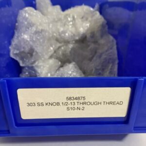 NEW!!! HEAVY DUTY!! NICE!! (Lot Of 2) 303 SS Knob 1/2-13 Through Thread - Image 12
