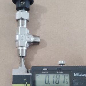 *NEW* Millipore P70818 SSP Needle Valve 1/8" Npt Male 3000Psi + Warranty! - Image 9