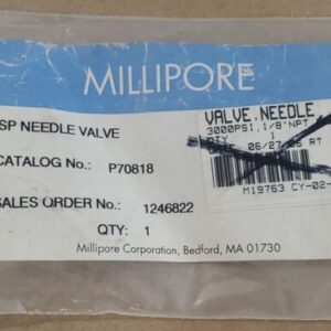 *NEW* Millipore P70818 SSP Needle Valve 1/8" Npt Male 3000Psi + Warranty! - Image 12