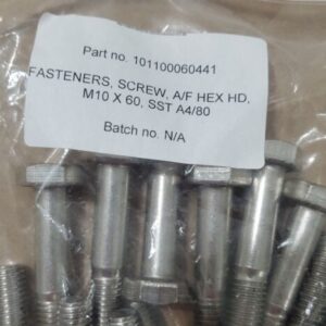 *NEW* Millipore SPK94000088 IP M10x60 Hexagonal Screw A4/80 316L + Warranty! - Image 3