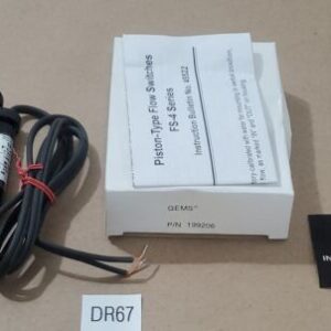 *BRAND NEW* GEMS Sensors 199206 Flow Switch 80cc/min Type FS-4 + Warranty! - Image 1