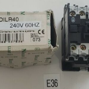 *NEW* Moeller DILR40 Contactor 600VAC Max 60Hz 15 Amp 220-240V 50/60Hz +Warranty - Image 1