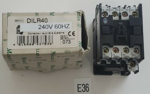 *NEW* Moeller DILR40 Contactor 600VAC Max 60Hz 15 Amp 220-240V 50/60Hz +Warranty Main Image