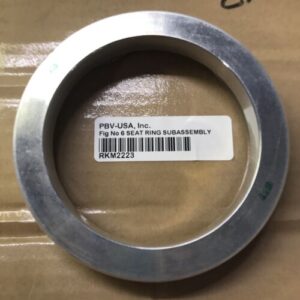 *Stainless Steel Valve Seat 6 Seat Ring Subassembly PBV RKM2223# - Image 3